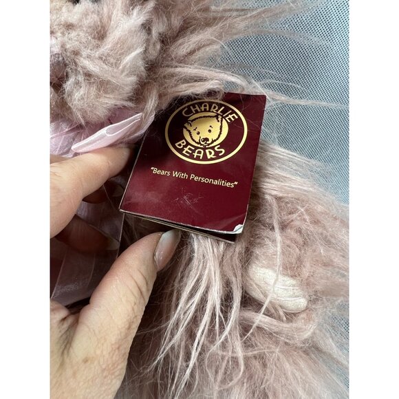 Charlie Bears Moonmin 12" Plush Stuffed Animal Pink - Picture 2 of 10